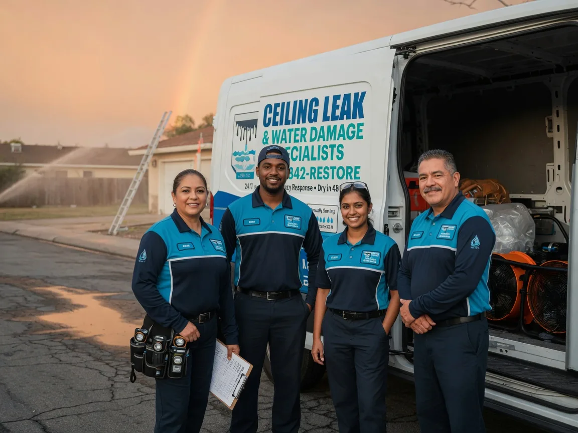 Ceiling Leak Cleanup company in Zahl, ND