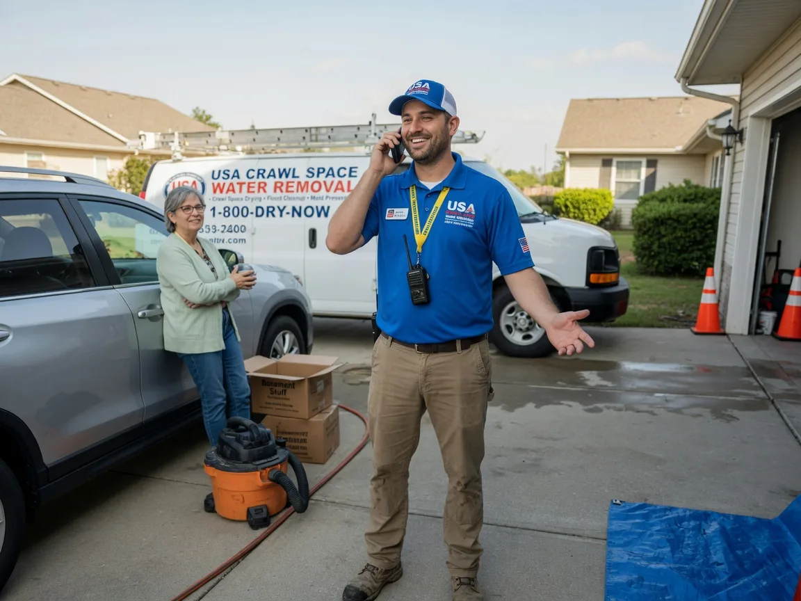 Crawl Space Water Removal Zahl, ND FAQs